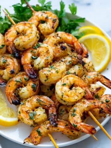 Mediterranean-Inspired Shrimp Skewers Recipe