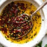 Mediterranean Sun-Dried Tomato Garlic Olive Oil Dip Recipe