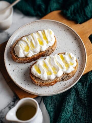 Whipped Ricotta Toast Recipe