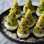 Deviled Egg Christmas Trees Recipe