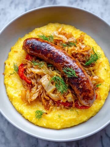 Romanian Slow Roasted Caramelized Cabbage Recipe