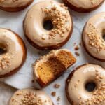 Baked Pumpkin Donuts with Brown Sugar Icing Recipe