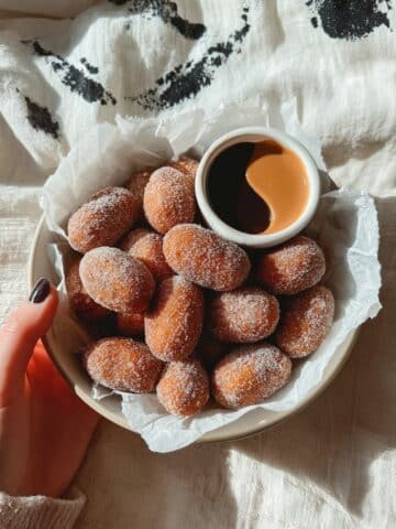 Sweet Air Fryer Churro Bites Recipe