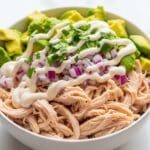 Healthy Avocado Chicken Salad Recipe