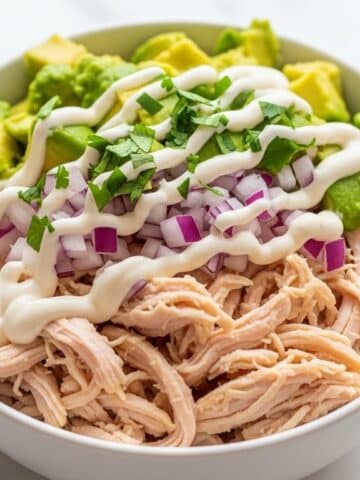 Healthy Avocado Chicken Salad Recipe