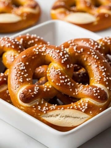 Homemade Soft Pretzels Recipe