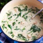 Oyster Stew with Brie and Spinach Recipe