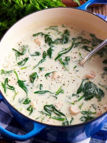 Oyster Stew with Brie and Spinach Recipe