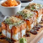 Easy Teriyaki Salmon Sushi Bake Recipe