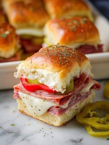 Hot Italian Sub Sliders Recipe