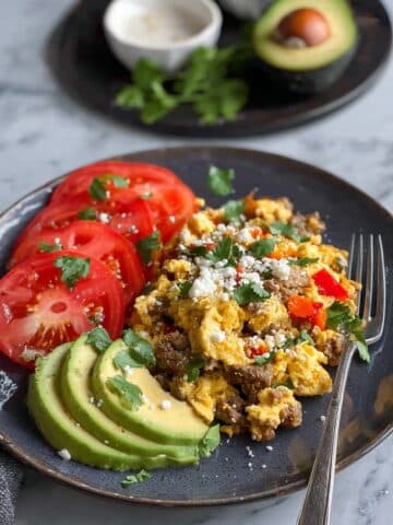 Chorizo and Eggs: A Southwestern Low Carb Brunch Delight Recipe