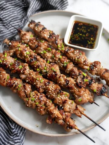 Keto Chicken Yakitori with Sugar-Free Glaze Recipe