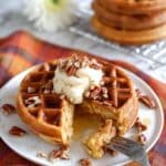 Keto Pumpkin Waffles Recipe