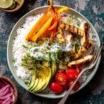 Honey Lime Chili Chicken Bowls Recipe