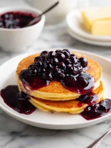 Homemade Blueberry Syrup Recipe