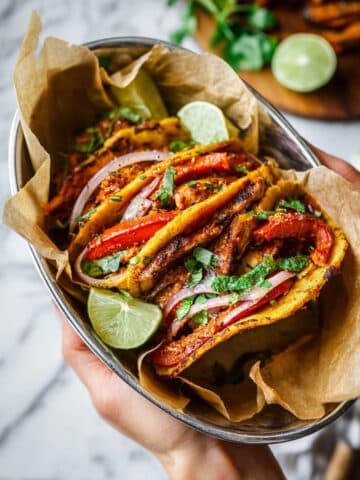 Sheet Pan Chicken Fajitas With Homemade Salsa Recipe