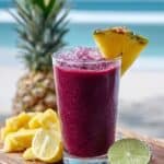 Hibiscus Tea Pineapple Smoothie Recipe