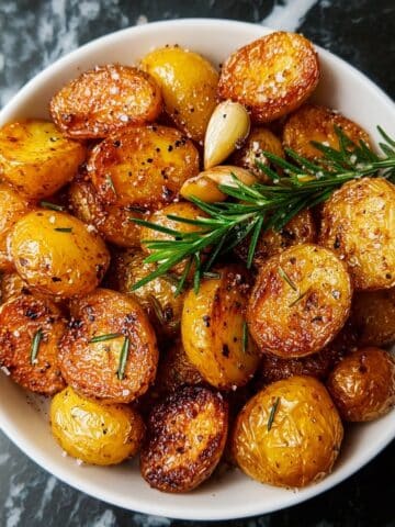 Crispy Roast Potatoes with Rosemary and Garlic Recipe