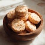 Savory Cheddar and Blue Cheese Cookies with Fresh Herbs Recipe