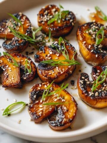 Teriyaki King Oyster Mushrooms Recipe