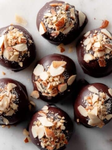 Chocolate-Covered Cherry Balls Recipe