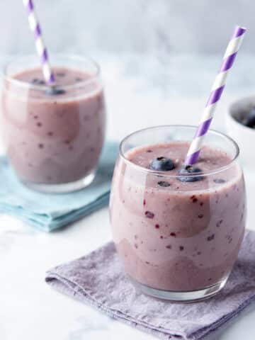 Keto Blueberry Smoothie Recipe