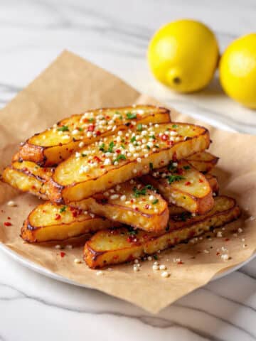 Greek Potato Wedges: Ultimate Crispy Recipe in 40 Minutes Recipe