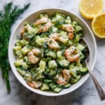 Creamy Cucumber Shrimp Salad Recipe