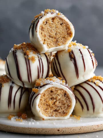 Gingerbread Cheesecake Truffles Recipe