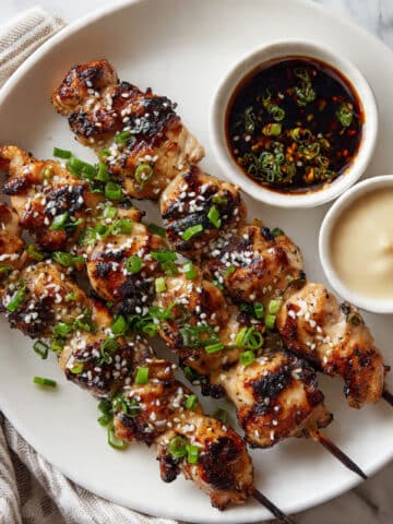 Keto Yakitori Chicken Skewers Recipe