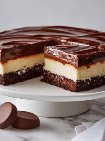 Keto Peanut Butter Brownie Tart Recipe