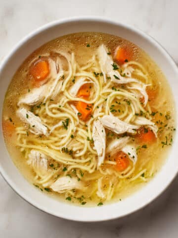 Keto Chicken Noodle Soup Recipe
