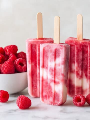 Raspberry Coconut Cream Popsicles Recipe