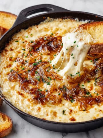 Creamy Baked Caramelized Onion Dip Recipe