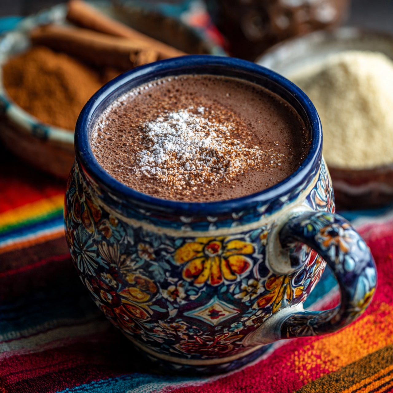 Champurrado (Mexican Thick Hot Chocolate with Masa harina) Recipe