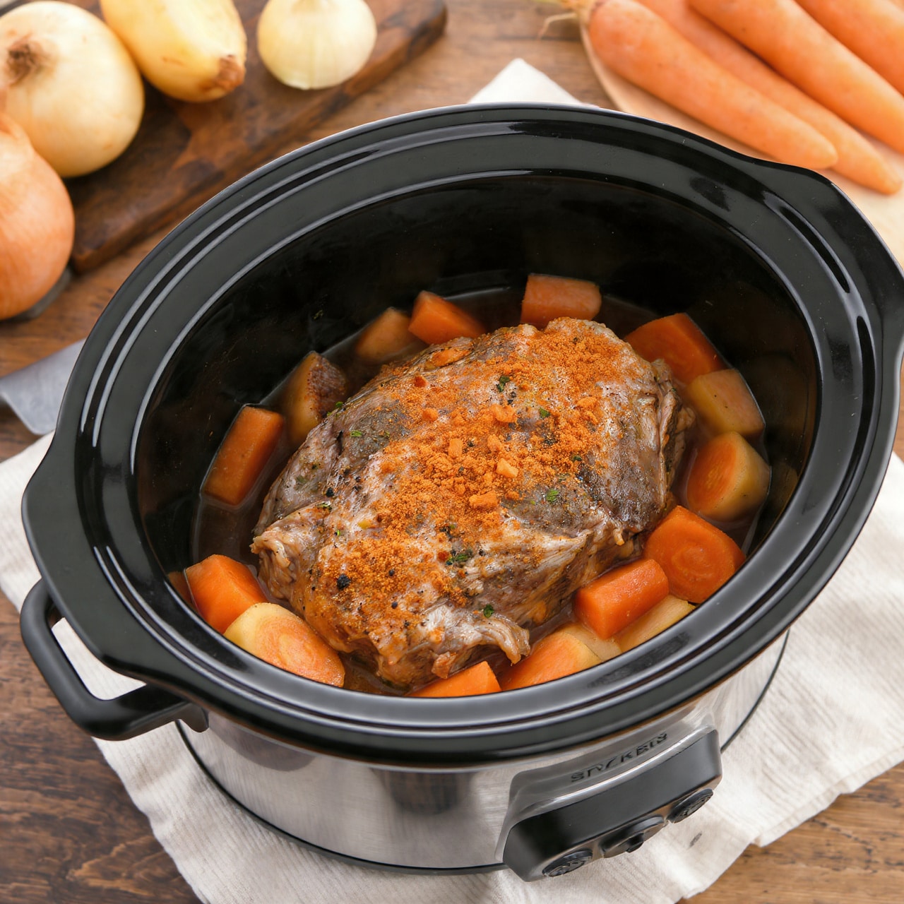 Easy Crock Pot Pork Roast Recipe