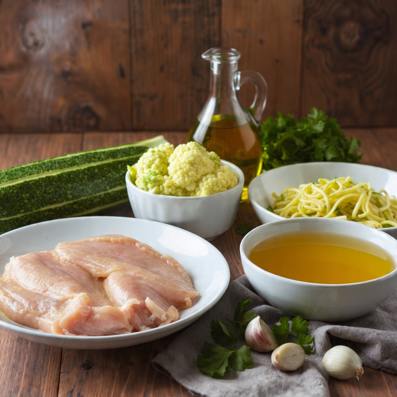 Keto Chicken Noodle Soup Recipe