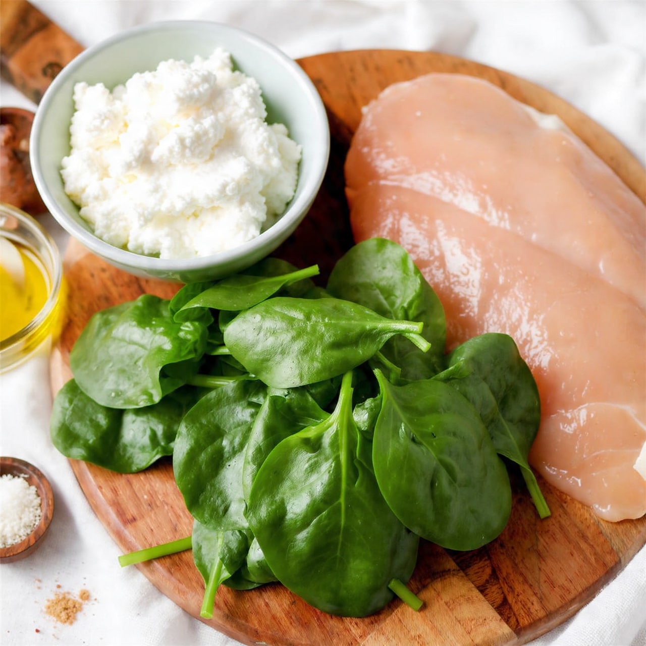Spinach Ricotta Chicken Recipe
