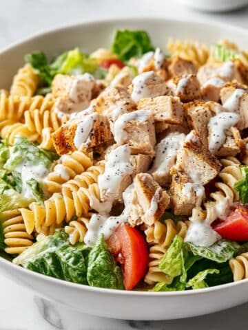 Chicken Caesar Pasta Salad Recipe