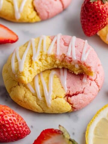 Strawberry Lemonade Cookies Recipe