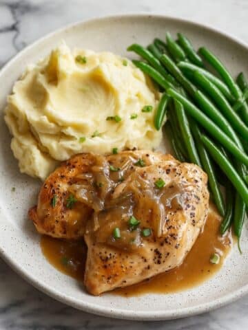 Chicken and Homemade Gravy Recipe