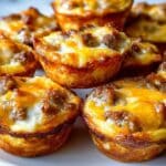 High Protein Pancake Sausage Mini Muffins Recipe