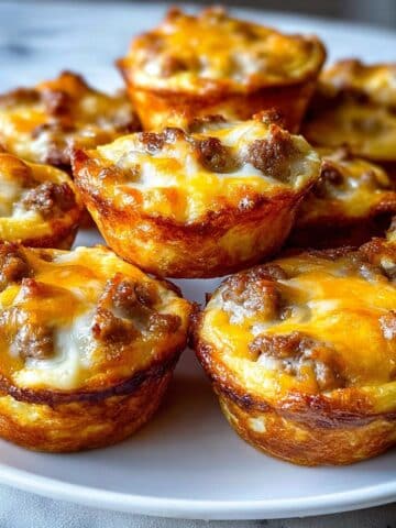 High Protein Pancake Sausage Mini Muffins Recipe