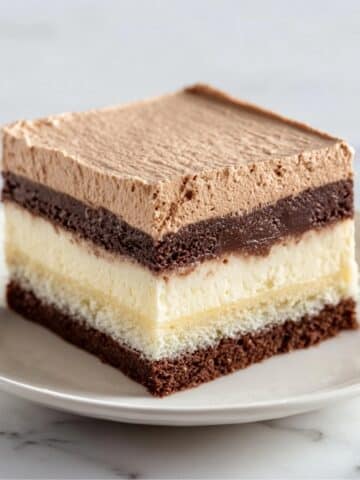 Chocolate Espresso Ricotta Cake with Chocolate Pudding Topping Recipe