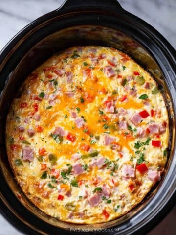 Crockpot Breakfast Casserole Recipe