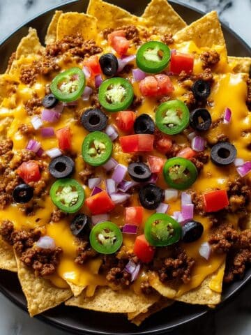 Nachos with Beer Cheese Sauce Recipe