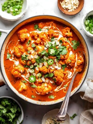 Easy One Pot Cauliflower Curry Recipe
