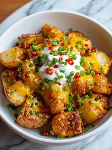 Cheesy Taco Potatoes Recipe