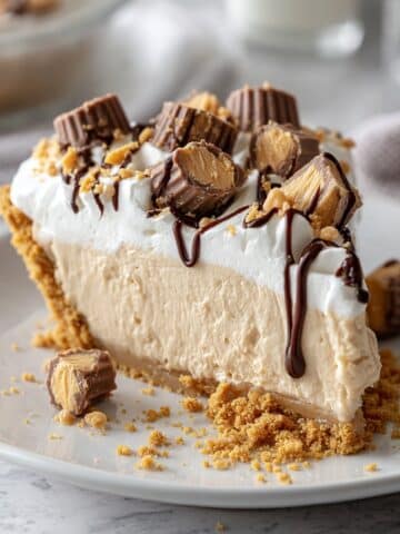 No Bake Peanut Butter Pie (Creamy, Easy & Irresistible) Recipe
