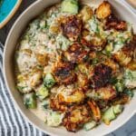 Crispy Smashed Potato Salad with Creamy Tangy Dressing Recipe